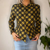 Vintage yellow Avant Shirt - womens medium