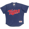 Majestic Twins MLB Jersey - XL - Navy Polyester