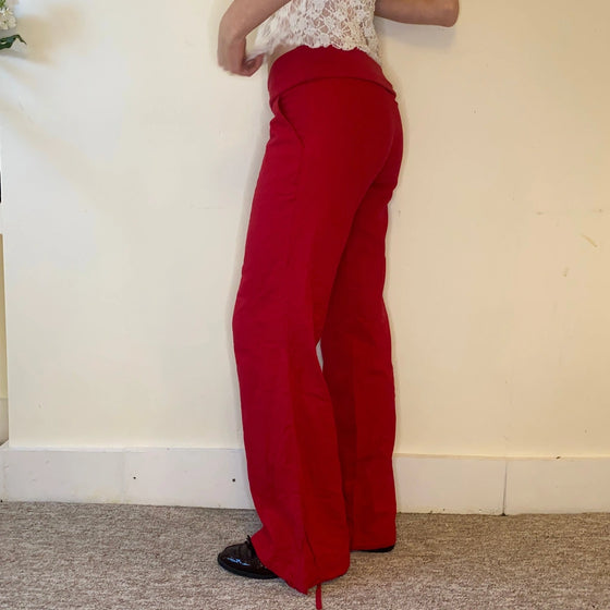 Vintage red Terranova Trousers - womens small