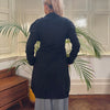 Vintage black Intimissimi Cardigan - womens large