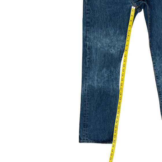 Levis 501 Jeans - 32W 28L - Blue Cotton