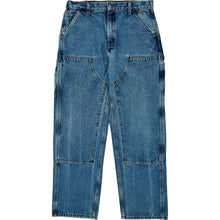  Carhartt Dungaree Fit Carpenter Jeans - 33W 32L - Blue Cotton