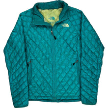  The North Face Thermoball Quilted Jacket - Medium - Teal Polyester