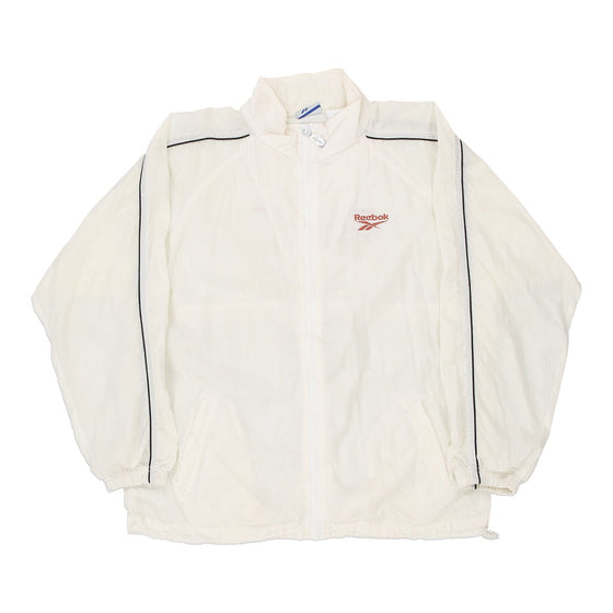 Vintage cream Reebok Jacket - mens medium