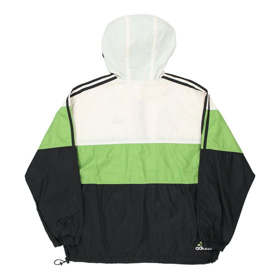 Vintage block colour Adidas Jacket - mens medium