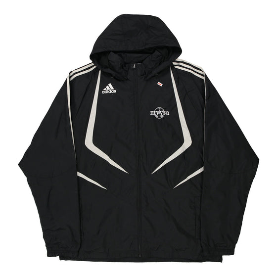 Vintage black Adidas Jacket - mens x-large