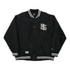 Vintage black Rocksmith Baseball Jacket - mens large