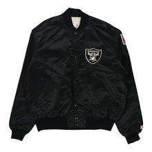  Vintage black Made in USA 1980's Las Vegas Raiders Starter Baseball Jacket - mens x-large