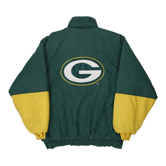 Vintage green Green Bay Packers Logo 7 Jacket - mens large