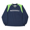 Vintage navy Seattle Seahawks Nfl Jacket - mens xx-large