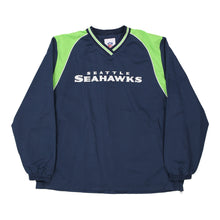  Vintage navy Seattle Seahawks Nfl Jacket - mens xx-large