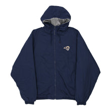  Vintage navy St.Louis Rams Majestic Jacket - mens x-large