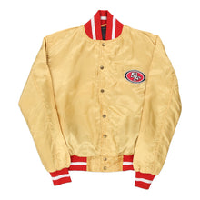  Vintage yellow San Francisco 49ers Unbranded Varsity Jacket - mens small