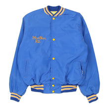  Vintage blue 1980's Age 14 Swissvale Cheerleader West Wind Varsity Jacket - boys x-large