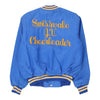 Vintage blue 1980's Age 14 Swissvale Cheerleader West Wind Varsity Jacket - boys x-large