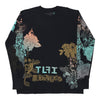 Vintage black True Love & False Idols Long Sleeve T-Shirt - mens x-large