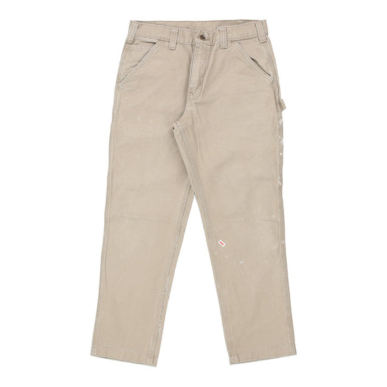 Vintage beige Carhartt Carpenter Trousers - mens 32" waist