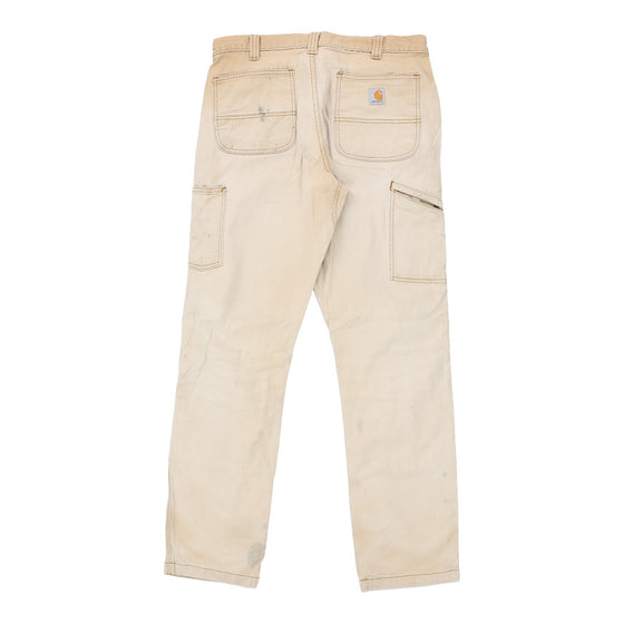 Vintage beige Carhartt Trousers - mens 34" waist