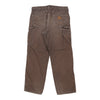 Vintage brown Carhartt Carpenter Trousers - mens 36" waist