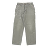 Vintage grey Carhartt Carpenter Trousers - mens 32" waist