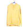 Vintage yellow Nautica Hoodie - mens medium