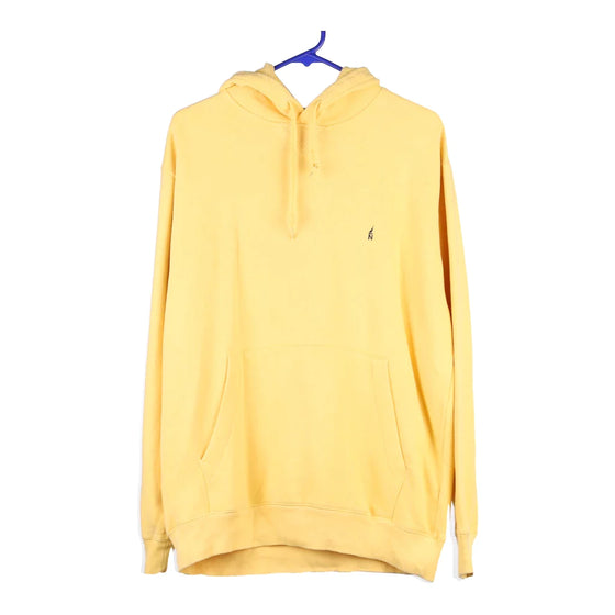 Vintage yellow Nautica Hoodie - mens medium