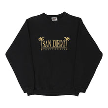  Vintage black San Diego California Tultex Sweatshirt - womens small