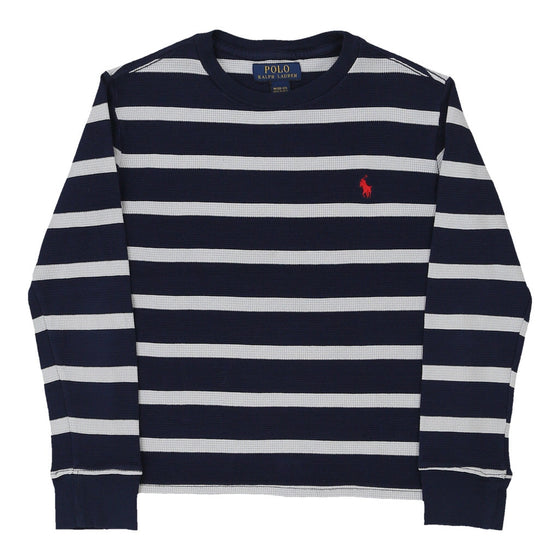 Vintage navy Age 8-9 Ralph Lauren Sweatshirt - boys medium