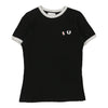 Vintage black Fred Perry T-Shirt - womens small