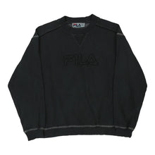  Vintage black Age 11-12 Fila Sweatshirt - boys medium