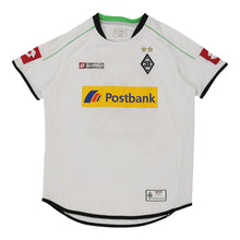  Pre-Loved white Age 11-12 2010 Borussia Monchengladbach Lotto Football Shirt - boys medium