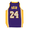 Pre-Loved purple Age 10-12 Los Angeles Lakers Adidas Jersey - boys small