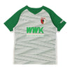 Pre-Loved green Age 13-14 FC Augsburg Away Nike Football Shirt - boys x-large