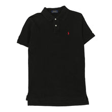  Vintage black Ralph Lauren Polo Shirt - mens large