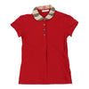 Vintage red Age 8-10 Burberry Polo Shirt - girls small