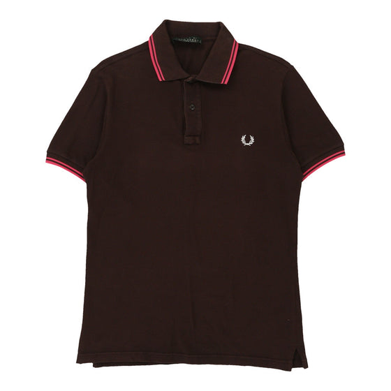 Vintage black Fred Perry Polo Shirt - mens medium