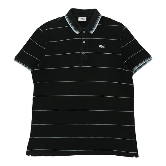 Vintage black Lacoste Polo Shirt - mens large