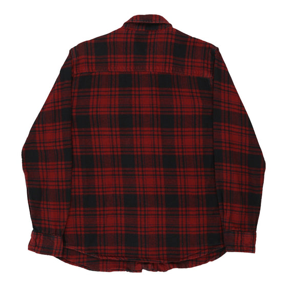 Vintage red Tallwoods Flannel Shirt - mens medium