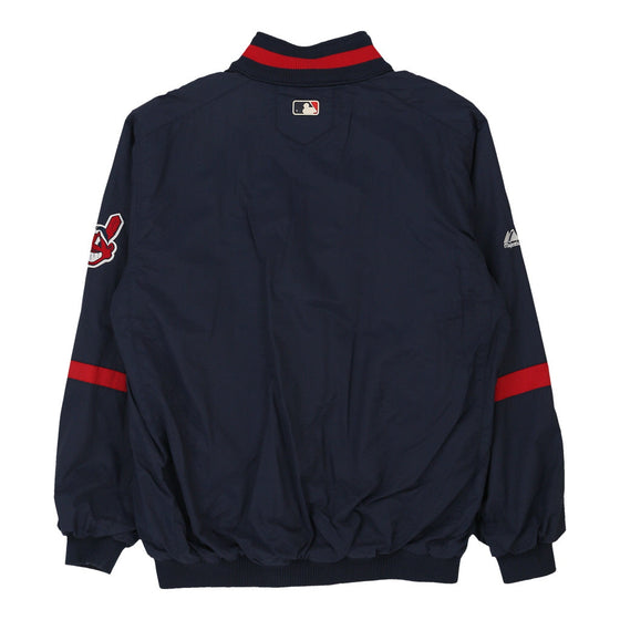 Vintage navy Cleveland Indians Majestic Jacket - mens medium