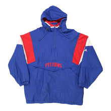  Vintage blue Detriot Pistons Adidas Jacket - mens x-large