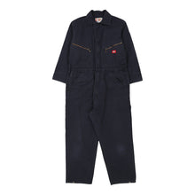  Vintage navy Short Dickies Boiler Suit - mens medium