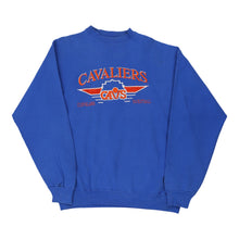  Vintage blue Cleveland Cavaliers Logo Athletics Sweatshirt - mens large