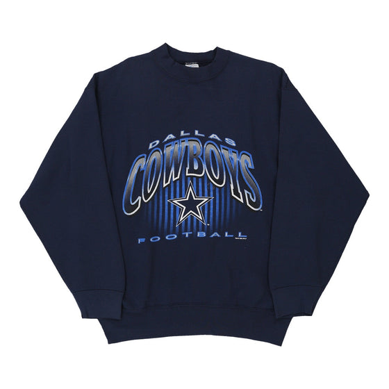 Vintage navy Dallas Cowboys Salem Sweatshirt - mens large