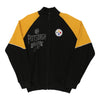 Vintage black Pittsburgh Steelers Nfl Zip Up - mens x-large