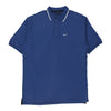 Vintage blue Nike Polo Shirt - mens small