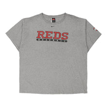  Vintage grey Reds Baseball Nike T-Shirt - mens x-large