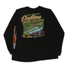 Vintage black Daytona Beach Harley Davidson Long Sleeve T-Shirt - mens xx-large