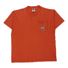  Pre-Loved orange Spring Bike Week 2010 Harley Davidson T-Shirt - mens x-large