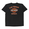 Vintage black Las Vegas Nevada Harley Davidson T-Shirt - mens x-large