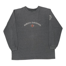  Vintage grey Harley Davidson Long Sleeve T-Shirt - mens x-large